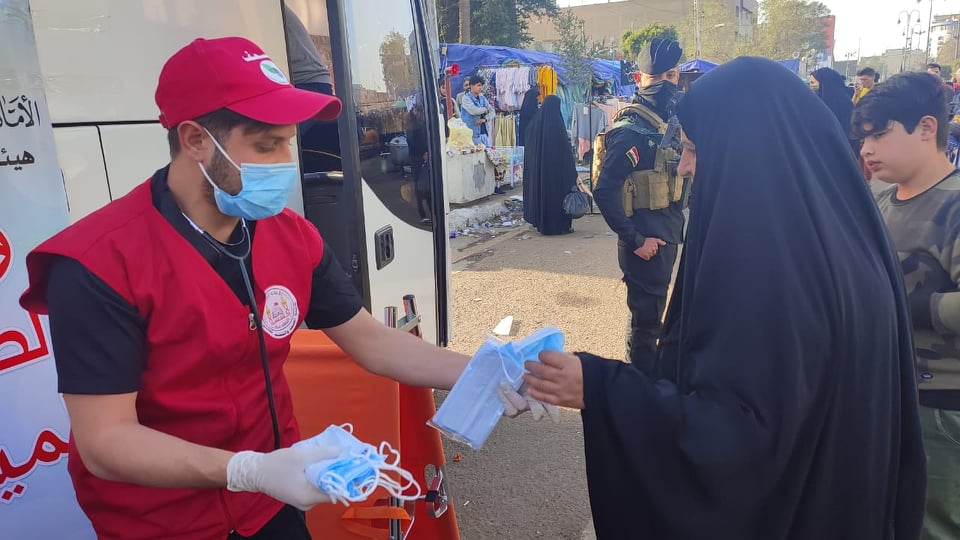 الحصيلة الاولية للخدمات الطبية التي تقدمها العتبة الحسينية خلال زيارة الامام الكاظم:اكثر من 31 الف زائر تلقى العلاجات