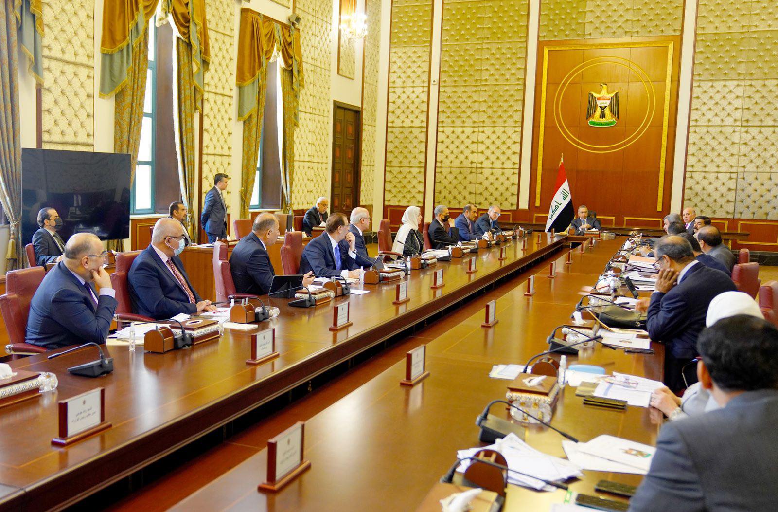 تعرف على نص قرارات مجلس الوزراء بجلسته السادسة عشرة برئاسة  مصطفى الكاظمي