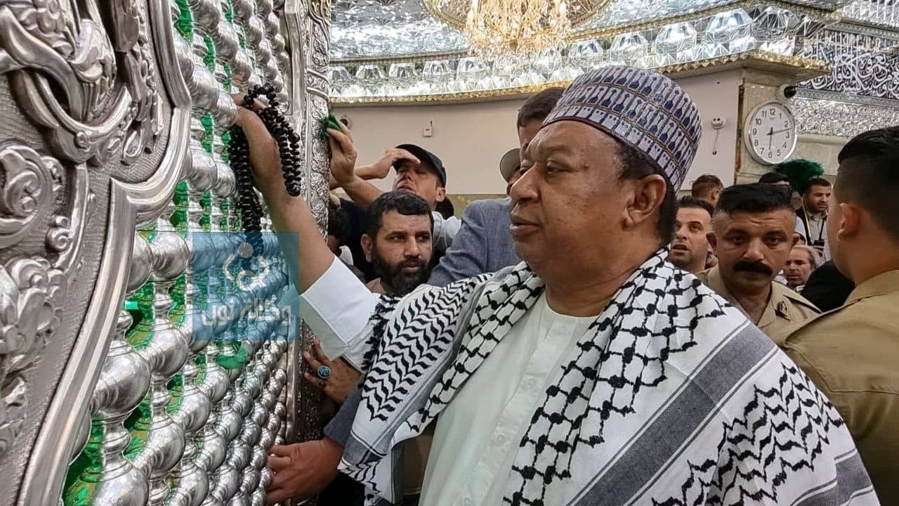 بالفيديو:أمين عام منظمة اوبك يتحدث فضل زيارة الامام الحسين:اتمنى ان يرزقني الله دائما هذه البركة