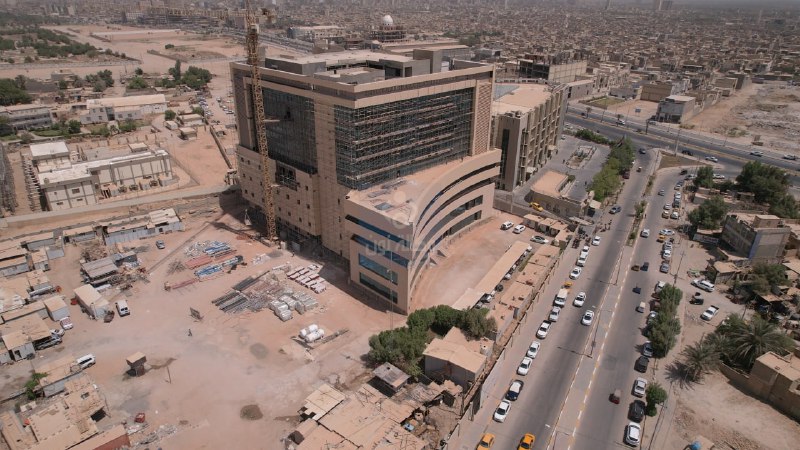 بالفيديو:بناية عملاقة فيها تقنيات عالية لمعالجة امراض القلب والاوعية الدموية تتوسط كربلاء المقدسة