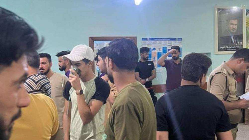 اختناق المئات بتسرب غاز الكلور في محافظة ذي قار