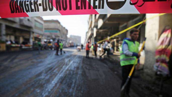 مقتل انتحاري يرتدي حزاماً ناسفاً شمالي بغداد