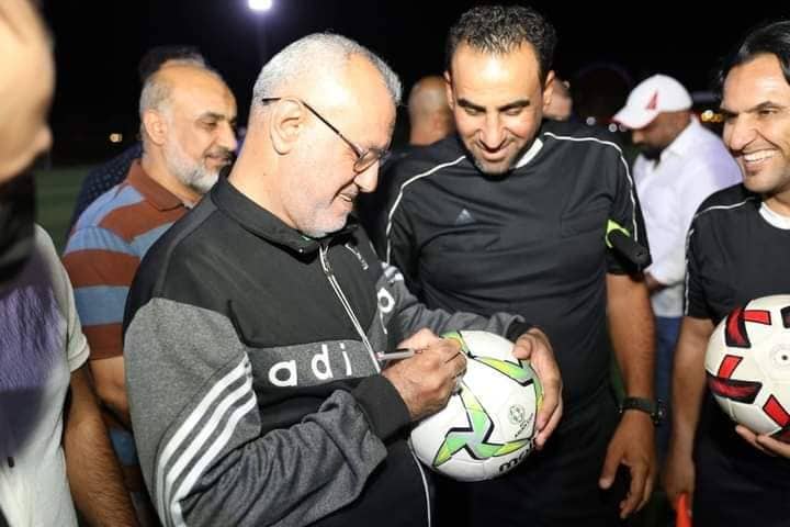 محافظ ميسان "  يفتتح ملعب شهداء ميسان في مدينة العمارة