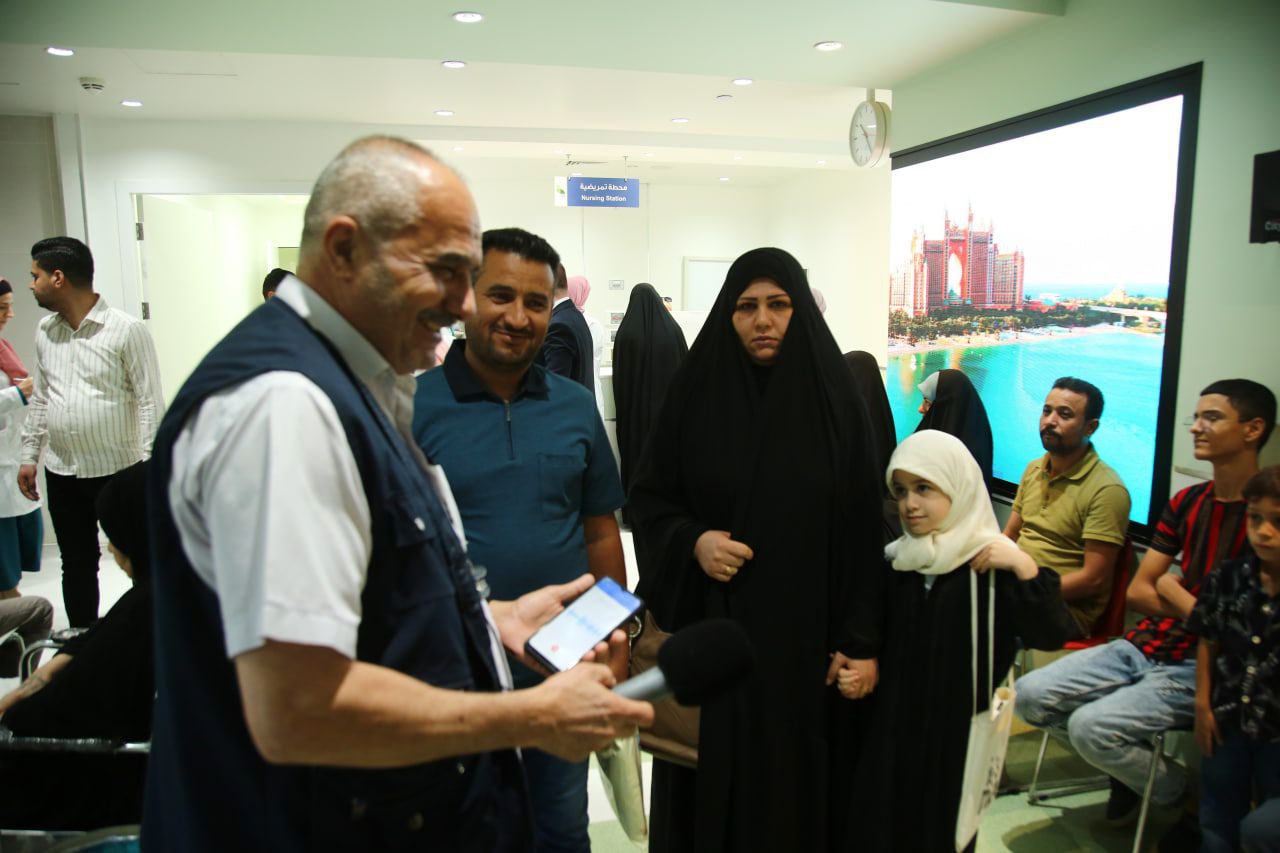 في كربلاء :مراجعون استفادوا منها ...مبادرة عطاء اهل الكساء لا مثيل لها