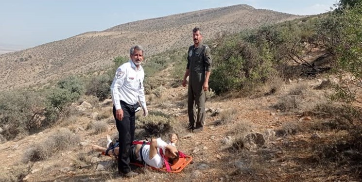 تحطم مروحية واصابة الطيار ومساعده جنوب ايران