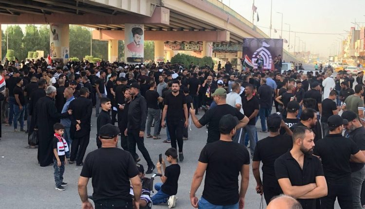 انطلاق تظاهرات التيار الصدري في عدد من المحافظات باستثناء كربلاء والنجف
