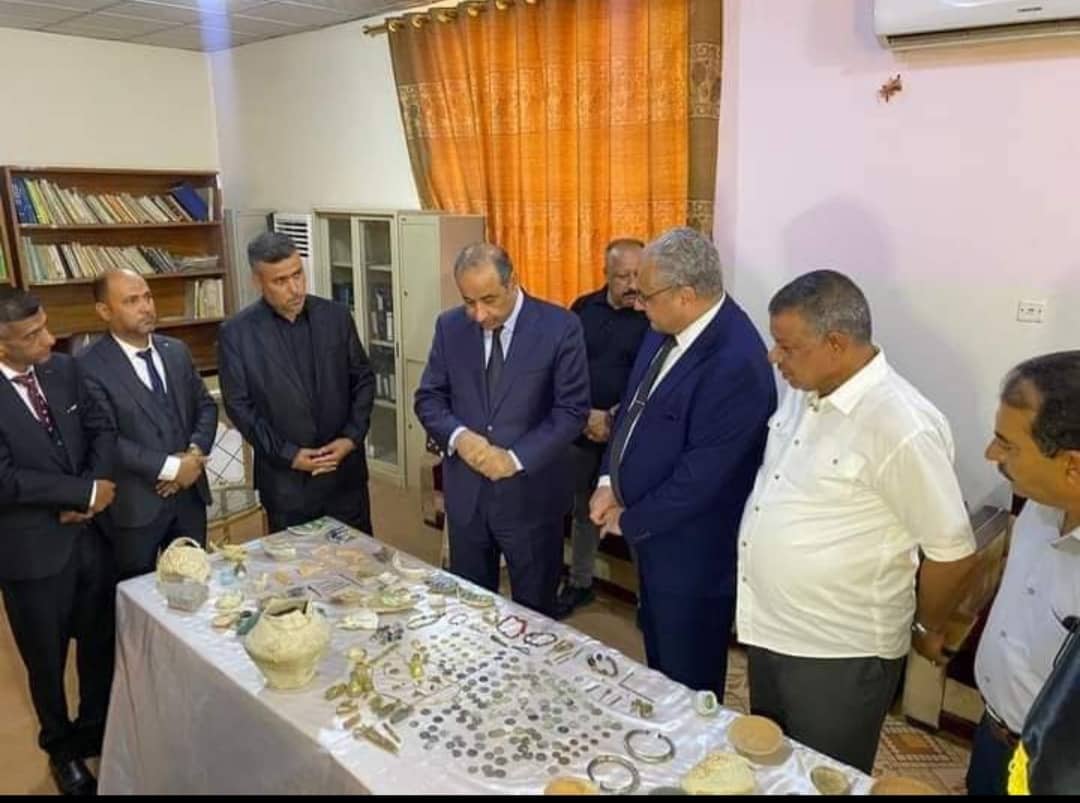 العراق يعلن اكتشاف كنز اثري مهم في محافظة عراقية