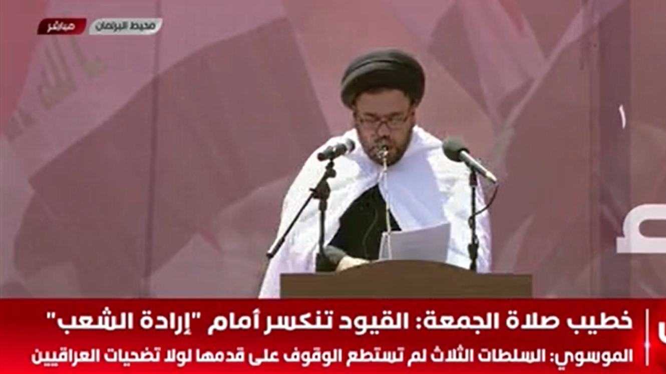 خطيب المنطقة الخضراء للرئاسات الثلاث والأحزاب: حواراتكم لأجل مصالحكم والبقاء في السلطة