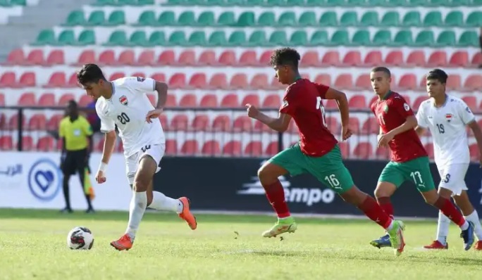 منتخب العراق للناشئين يفوز على المغرب في افتتاح مبارياته ببطولة كأس العرب للناشئين