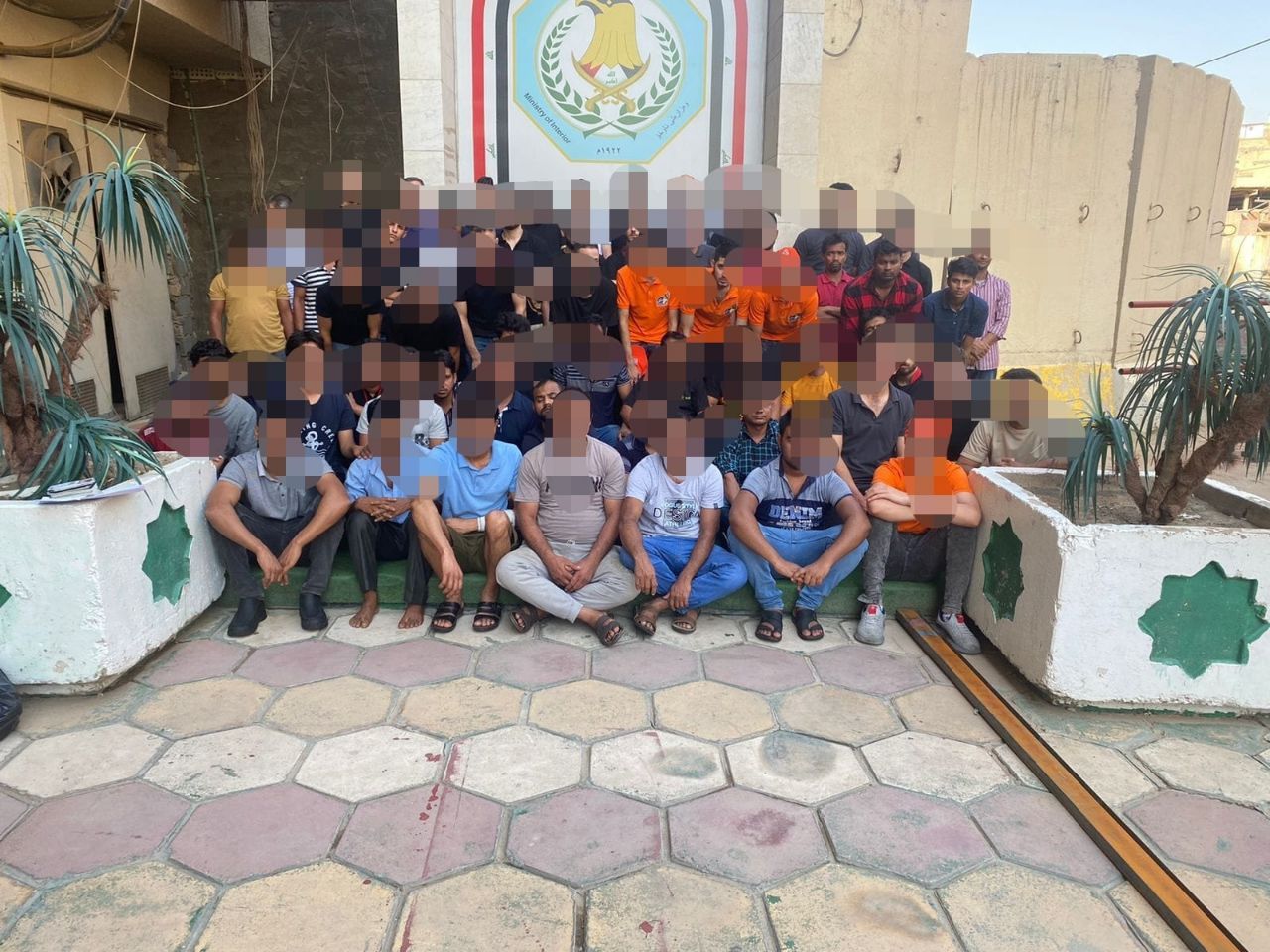 مديرية شؤون الإقامة تلقي القبض على (٥٩) اجنبياً مخالفاً في بغداد