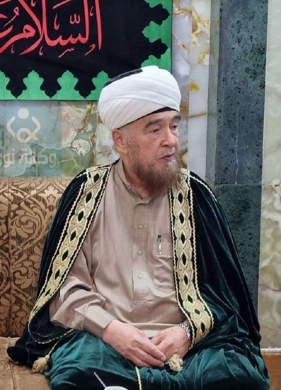 مفتي روسيا لوكالة نون الخبرية:كل من يأتي الى كربلاء يتزود بالشجاعة والحكمة