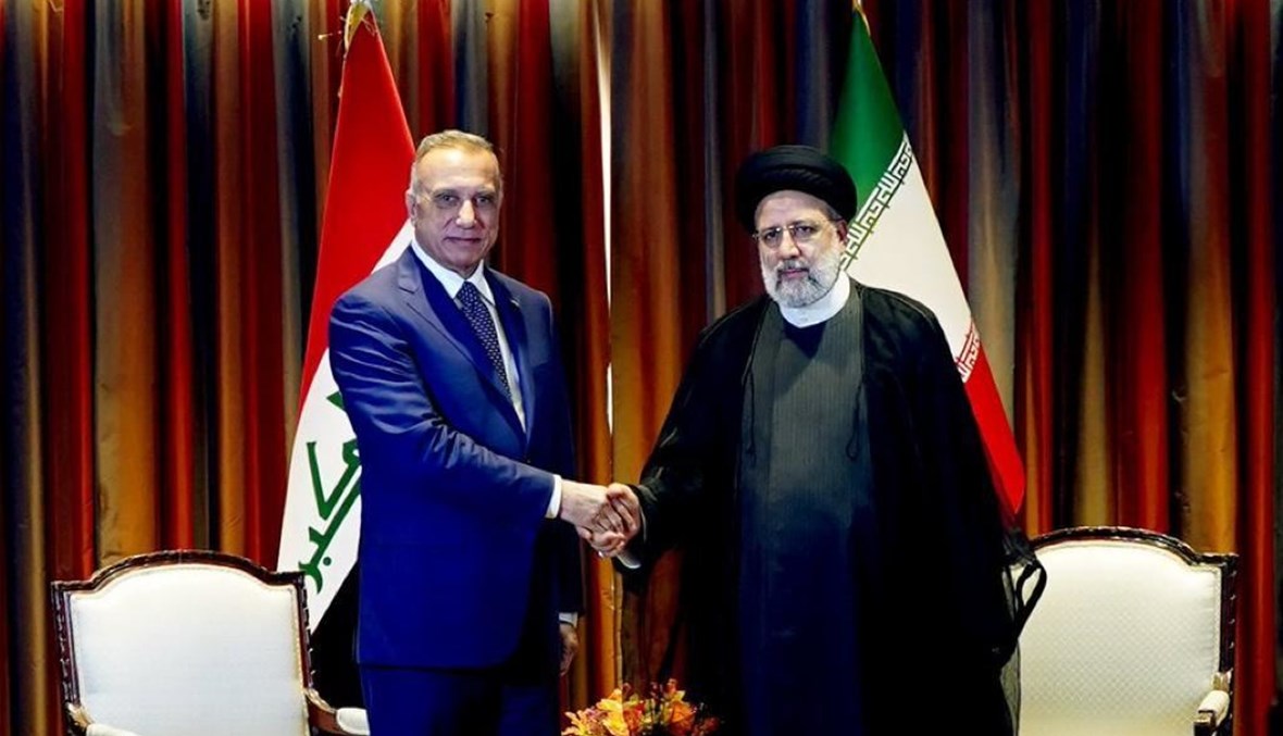 الكاظمي يناقش مع الرئيس الإيراني الدور الإقليمي للعراق