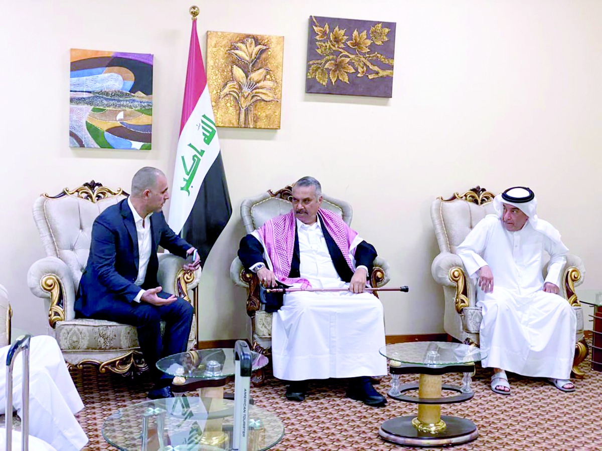 وفد اتحاد الخليج العربي يصل البصرة