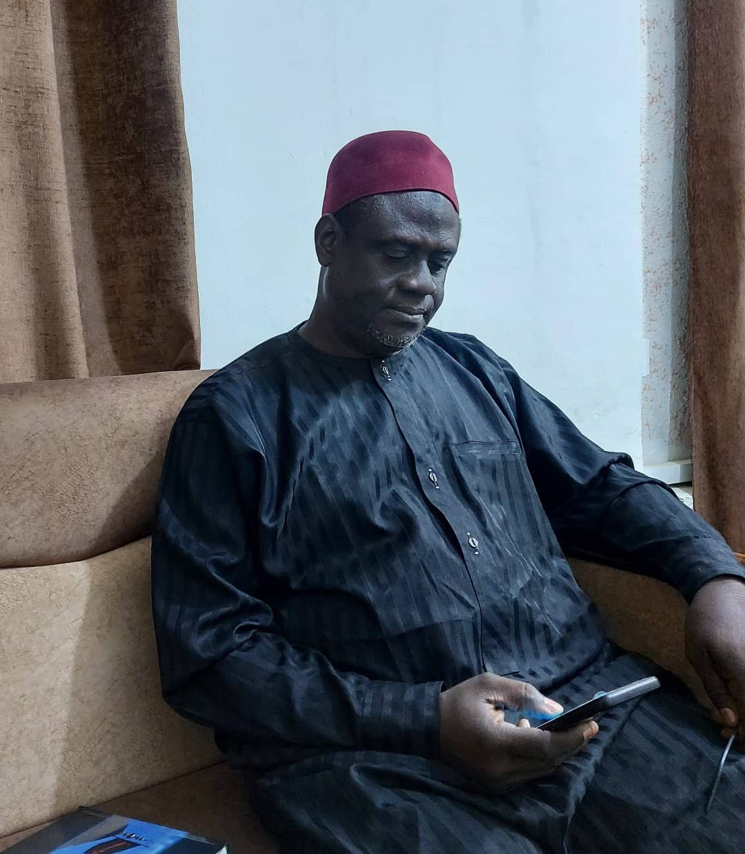 صحفي نيجيري في كربلاء : 25 مليون شيعي في نيجريا وادعو الأفارقة للاطلاع على سيرة الامام الحسين