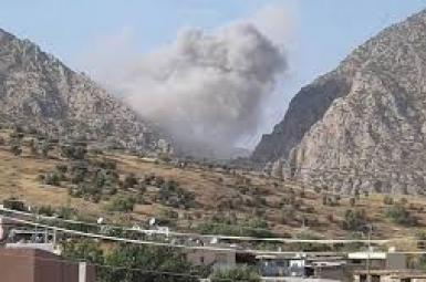 قصف إيراني جديد يستهدف مناطق حدودية في إقليم كردستان العراق