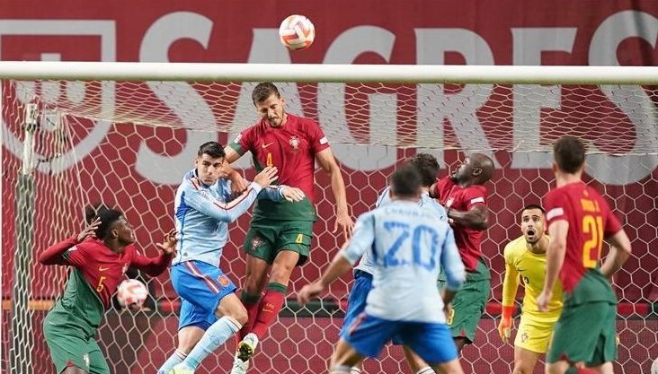 أسبانيا لنصف نهائي دوري الأمم الاوربية على حساب البرتغال