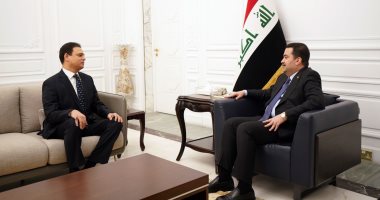 السوداني يؤكد لسفير مصر رغبة العراق فى تطوير التواصل وتأطيره