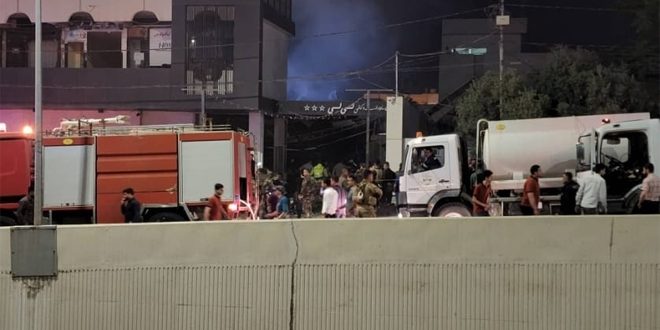 إصابة 15 شخصاً بانفجار أسطوانة غاز شمال العراق