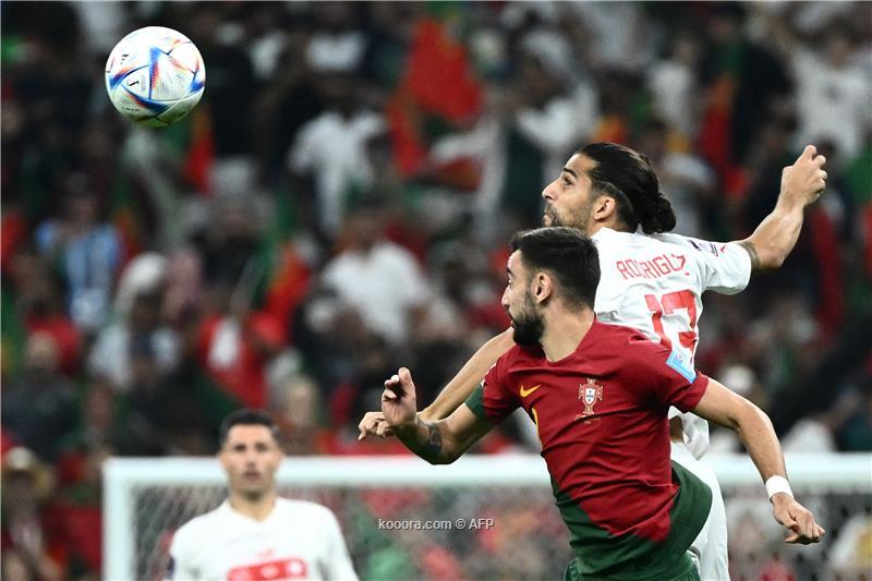 البرتغال تكتسح سويسرا بسداسية وتصطدم بالمغرب في ربع نهائي كاس العالم