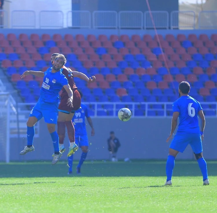 النجف يهزم نفط ميسان بخماسية ويرتقي لوصافة الدوري الممتاز