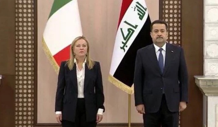 رئيسة وزراء إيطاليا: لا ازدهار في الشرق الأوسط دون عراق قوي