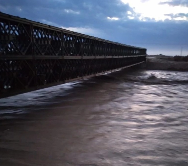 السيول تتدفق في 6 وديان على الحدود العراقية – الايرانية شرق ديالى