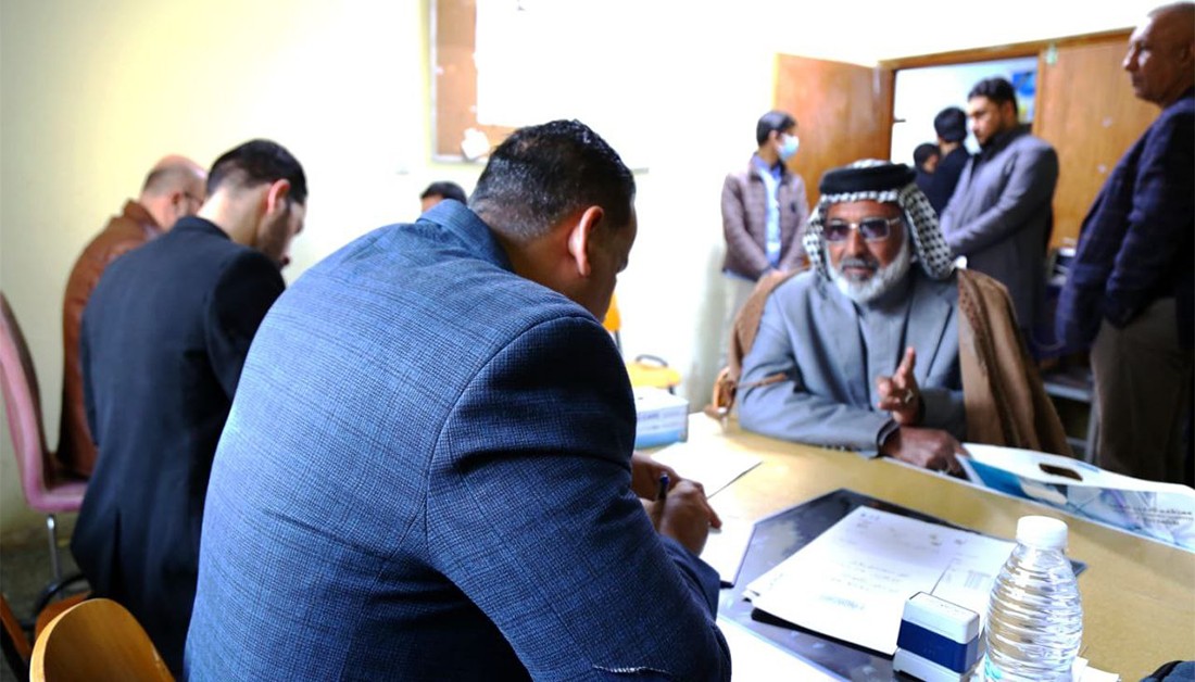 العتبة الحسينية ترسل وفدا طبيا الى محافظة ذي قار لعلاج المرضى واجراء عمليات لهم بالمجان