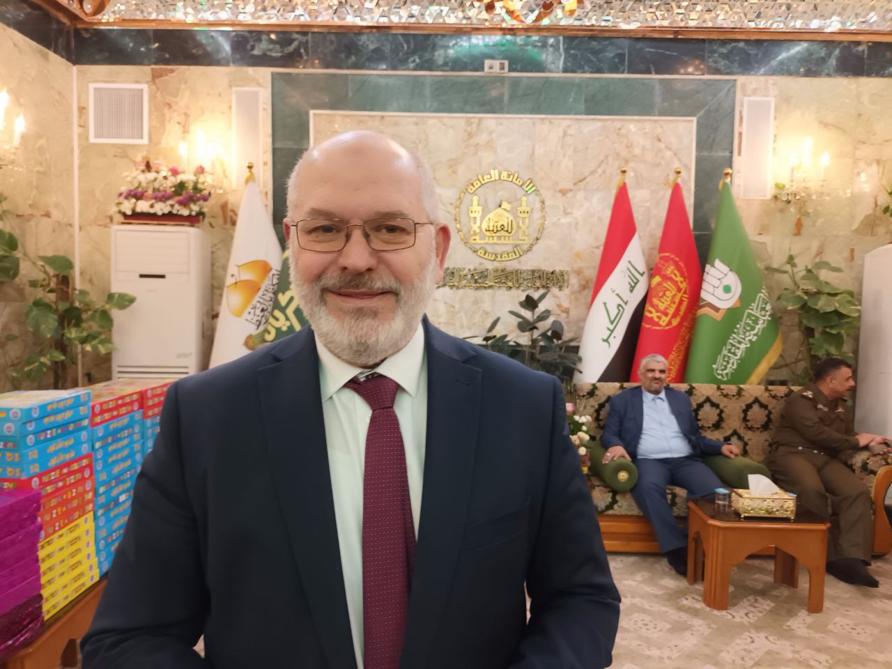 عراقي عضو في برلمان ولاية فيينا :العراق لا يبنى الا بمجتمع نزيه وعقول مبدعة ومشاريع العتبة الحسينية خطوة جبارة