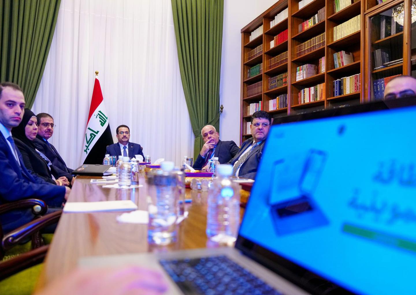 السوداني يرأس اجتماعاً لاعتماد بطاقة الإلكترونية في توزيع مفردات البطاقة التموينية وتعيين كربلاء كبيئة تجريبية لتطبيق البرنامج