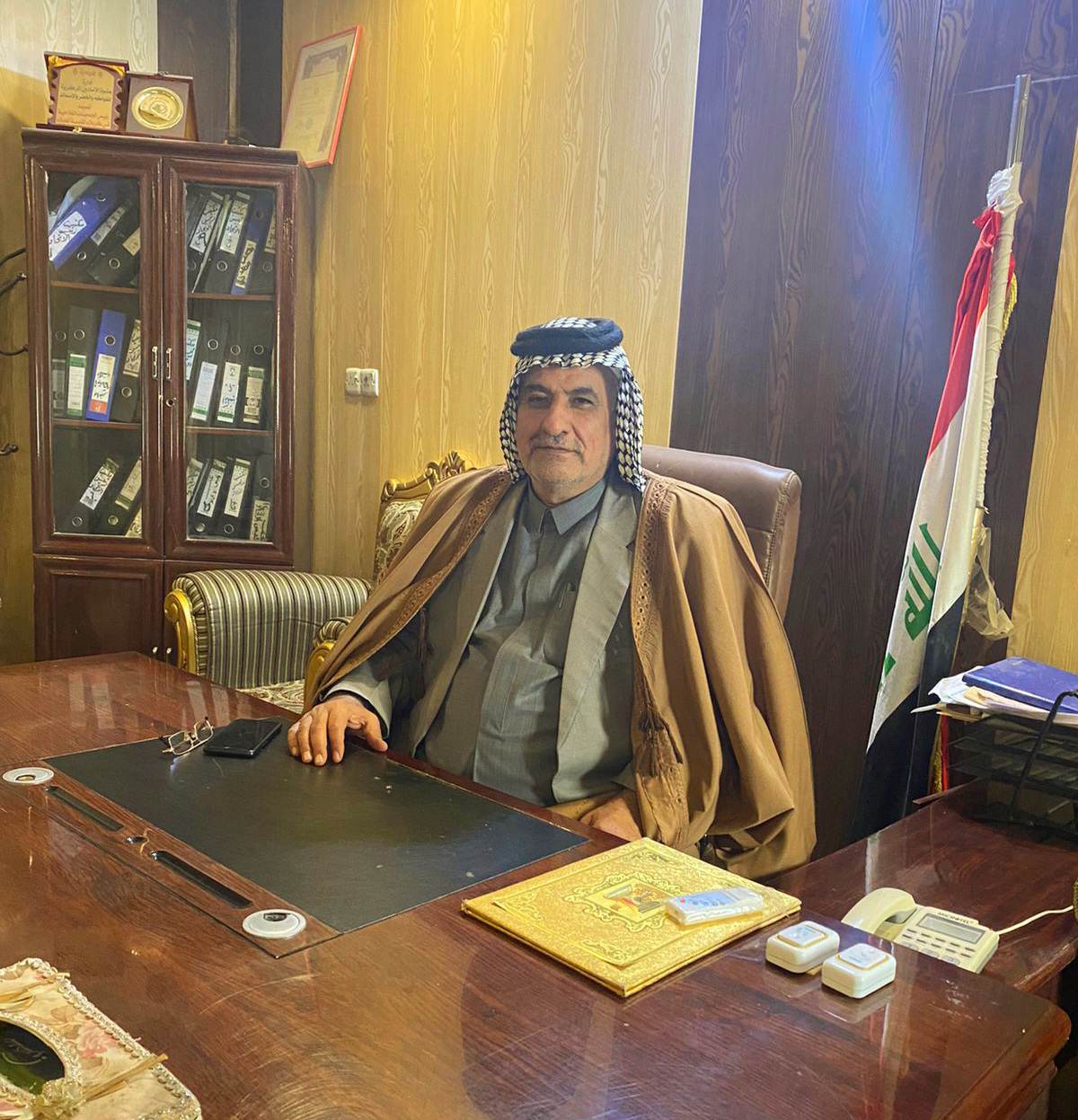 جواد كاظم نعمان الكَريطي رئيساَ للاتحاد المحلي للجمعيات الفلاحية التعاونية في كربلاء المقدسة