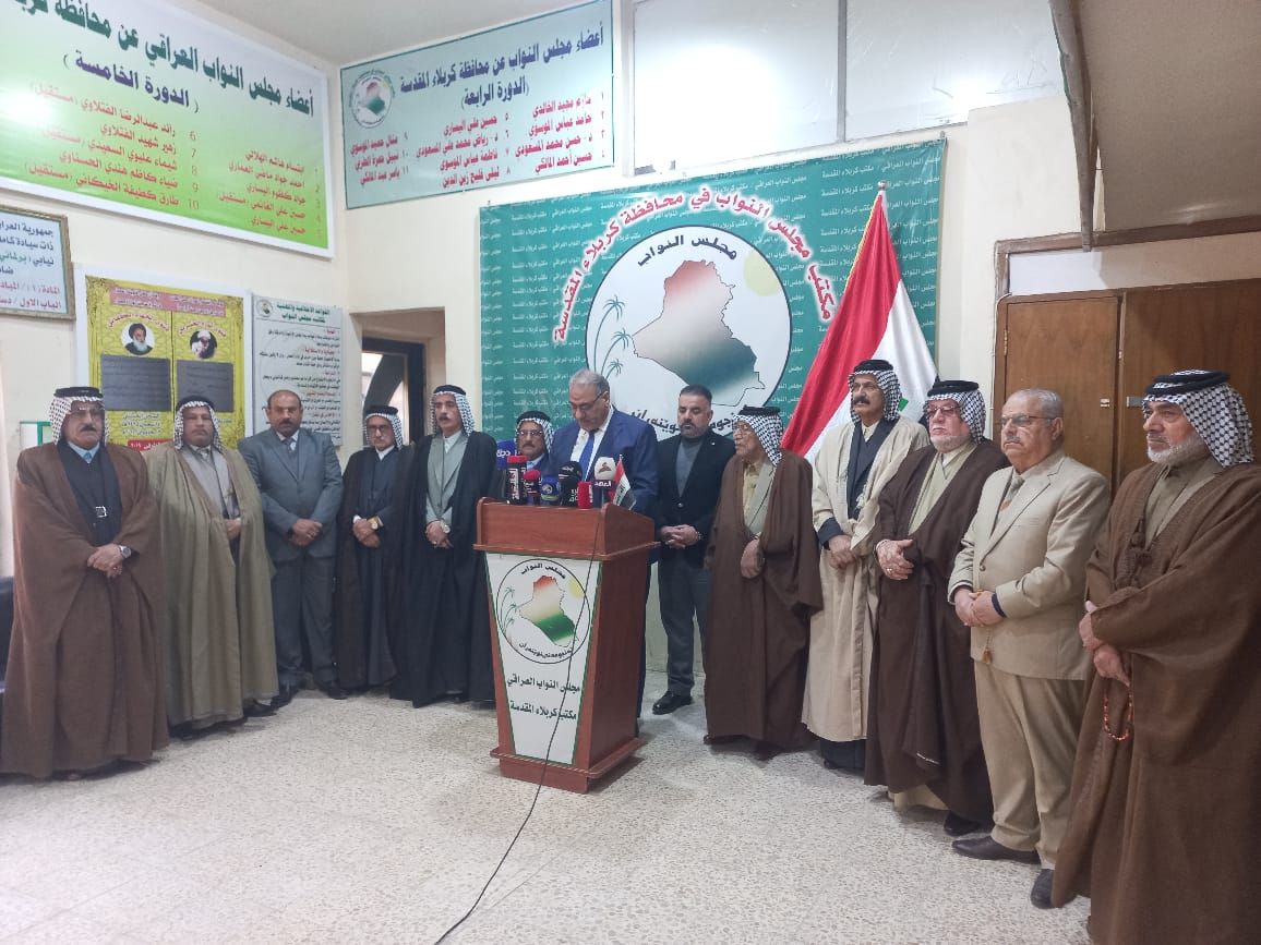 وجهاء وسادات كربلاء يتضامنون مع قرار وزارة الداخلية في محاربة المحتوى المسيء شريطة الا تمس حرية التعبير