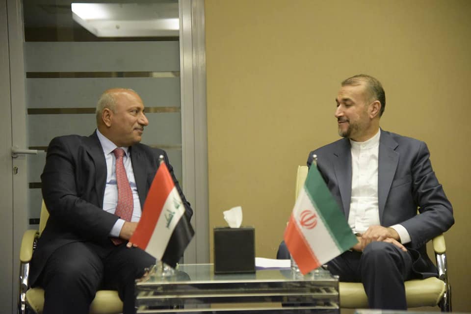 وزير الخارجية الايراني في كربلاء المقدسة