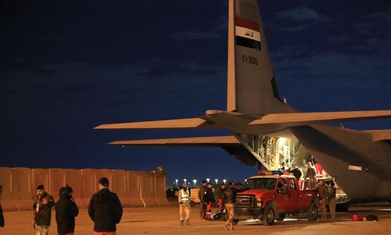 تركيا تشكر العراق على تقديمها الدعم من مساعدات إغاثية إلى المناطق التي ضربها الزلزال