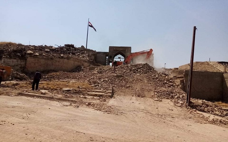 المباشرة بإعمار جامع النبي يونس (ع) في الموصل