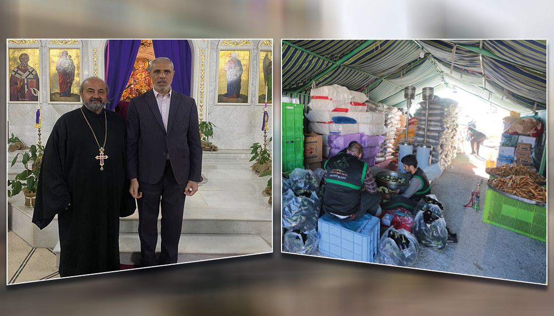 ممثل السيد السيستاني يوجه لتلبية احتياجات عوائل مسيحية متضررة من الزلزال في دمشق