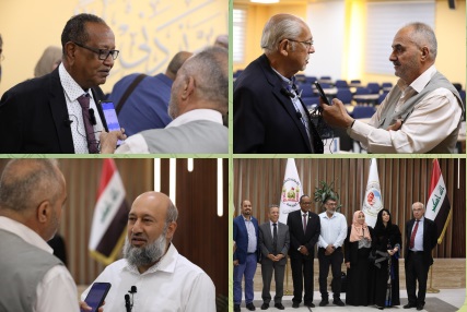 اساتذة المجلس العربي للتخصصات الصحية:ما قدمته العتبة الحسينية لنا لأداء امتحانات البورد العربي يفوق التوقع والوصف (فيديو)