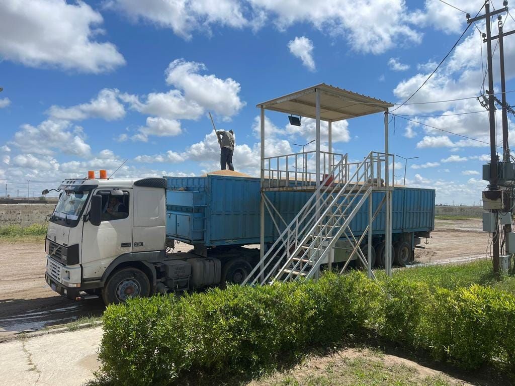 بينها محافظة كربلاء المقدسة الحنطة الاسترالية والاميركية في مخازن اربع محافظات