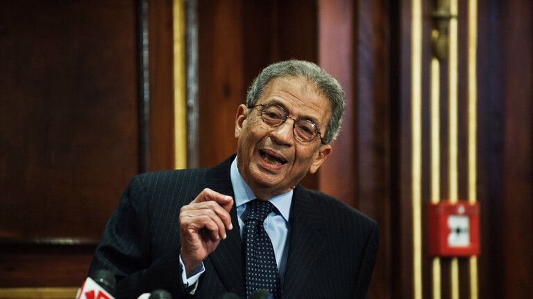 عمرو موسى:امن مصر مهدد