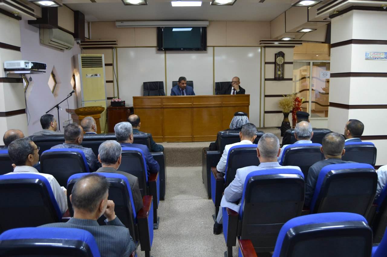 كربلاء : اجتماع لمناقشة خطة الحصاد والتسويق لمحصول الحنطة