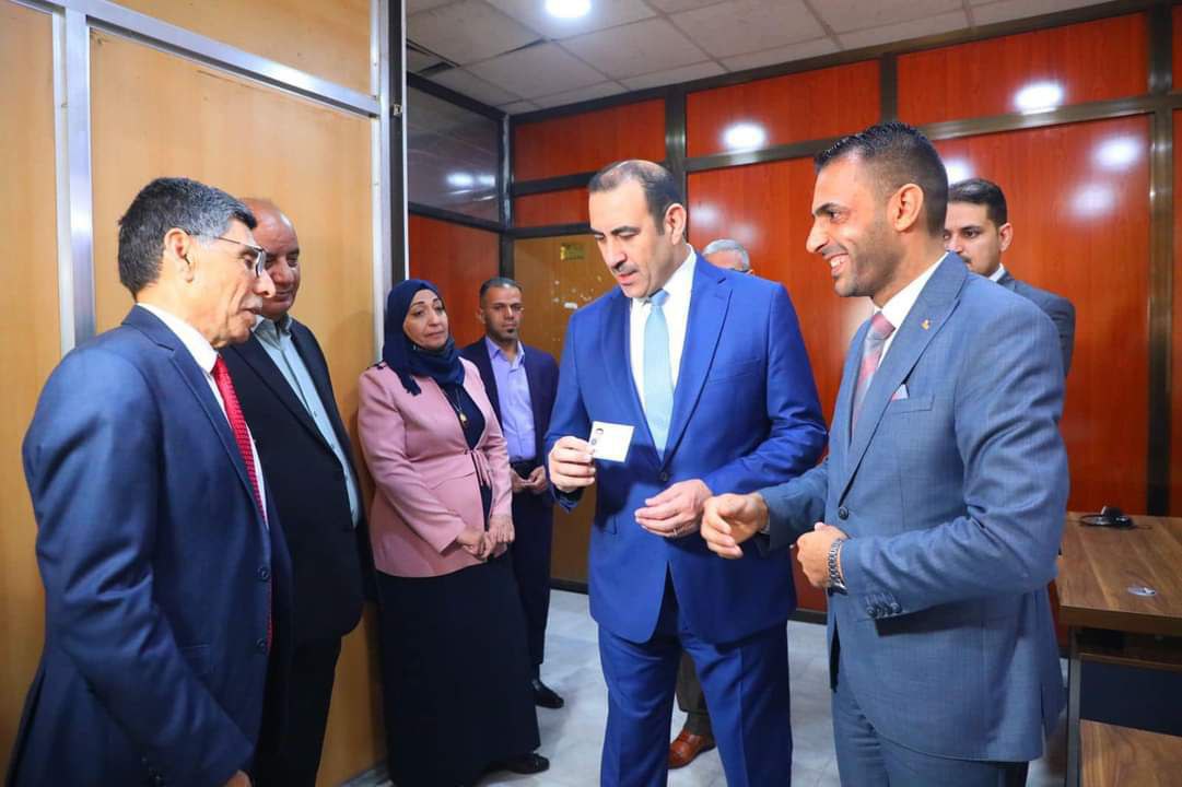 لاول مرة... التقاعد الوطنية تنجز المعاملات التقاعدية لموظفي وزارة الصناعة في مقر وزارتهم