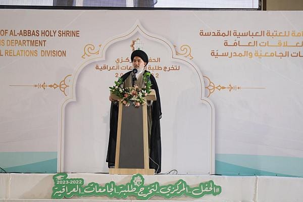 السيد الصافي لطلبة الجامعات العراقيّة:أنتم أمة خيرٍ يعوَّل عليها في بناء البلد