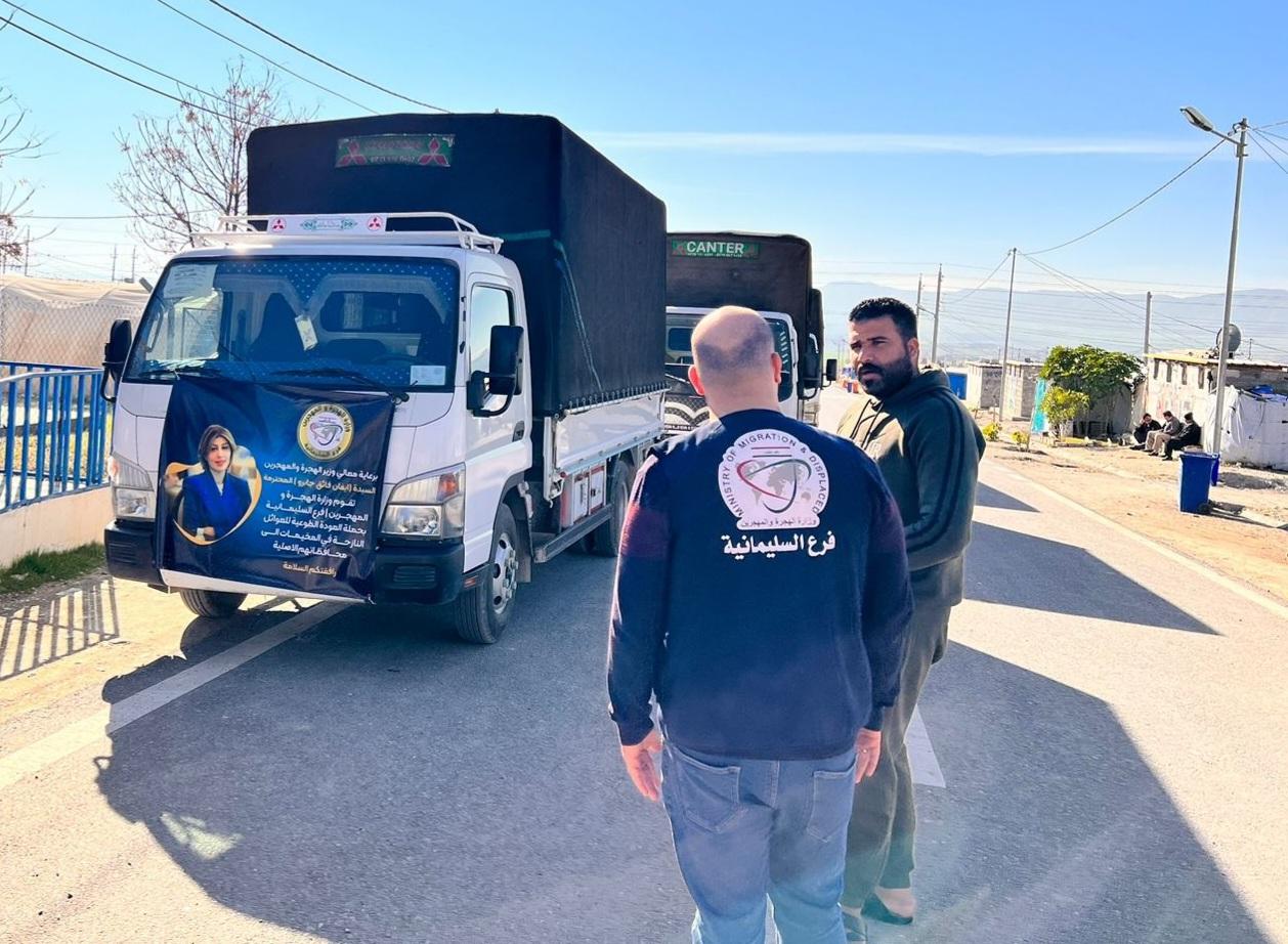 قرابة ألف عائلة نازحة تعود الى مناطقها الاصلية في العراق