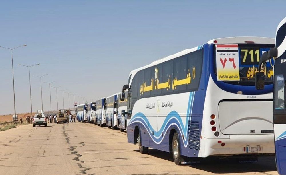 هيئة الحج تعلن نجاح خطة تفويج الحجاج براً وعبور اخر القوافل