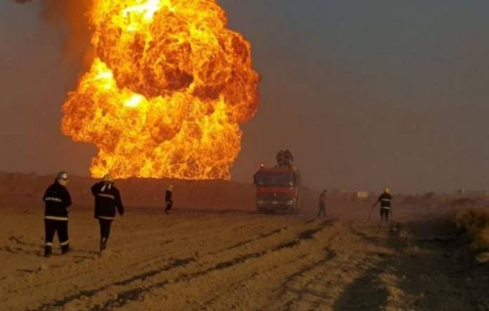 انفجار محطة وقود في صعيد مصر