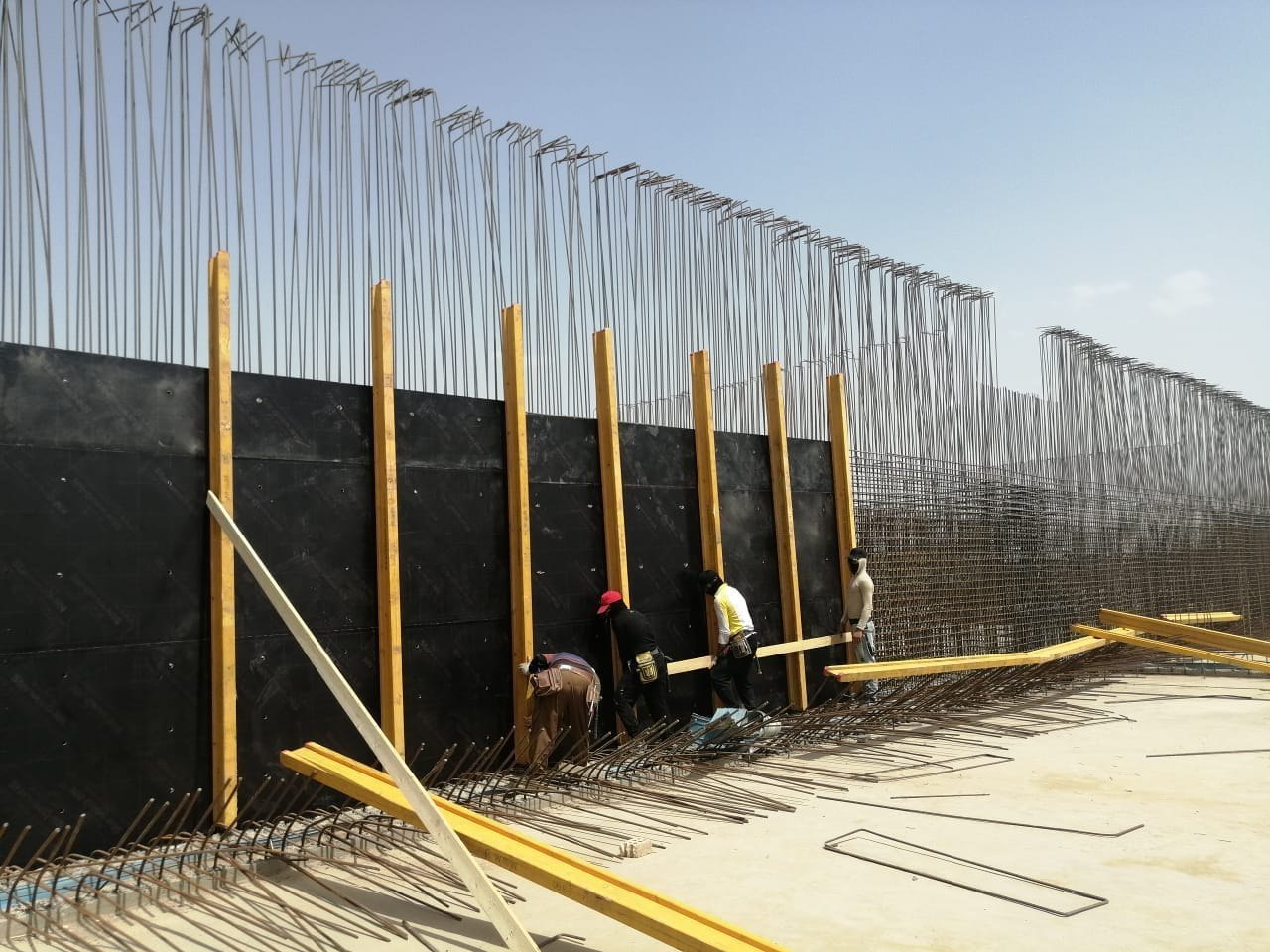 الإعمار تستأنف الأعمال التكميلية بمشروع مجاري الخالص