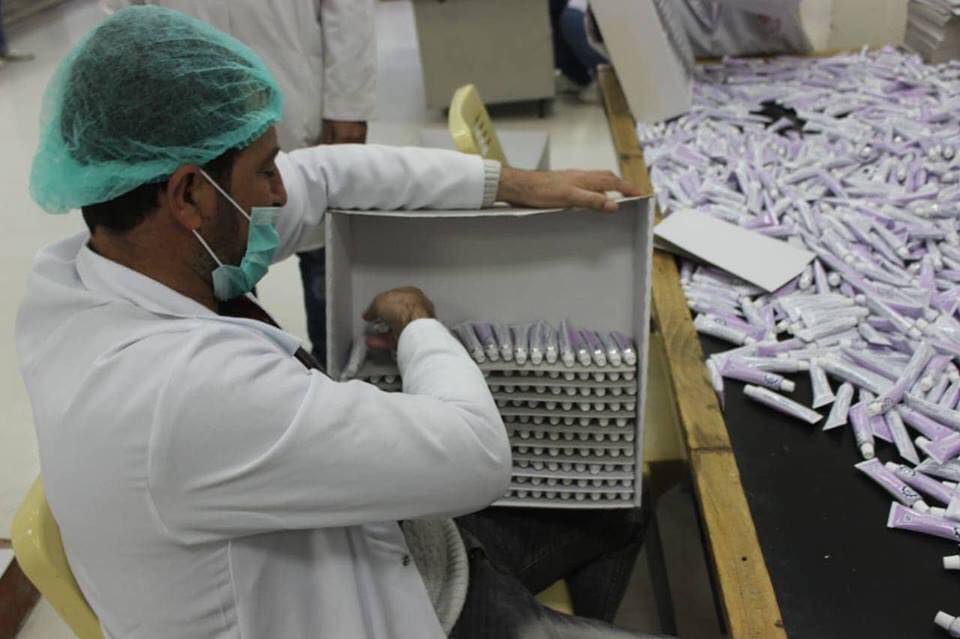 بواقع (100) الف شريط   أدويـة سامـراء تطـرح مستحضـر بونستيديـن فـي الأسـواق المحليـة