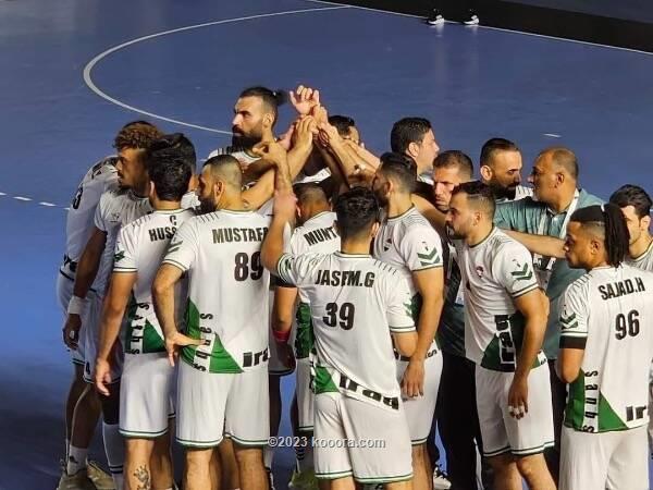 يد العراق تهزم الأردن وتبلغ نصف نهائي الدورة العربية