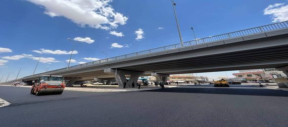 افتتاح مجسر جديد للحد من الزخم المروري بايمن الموصل