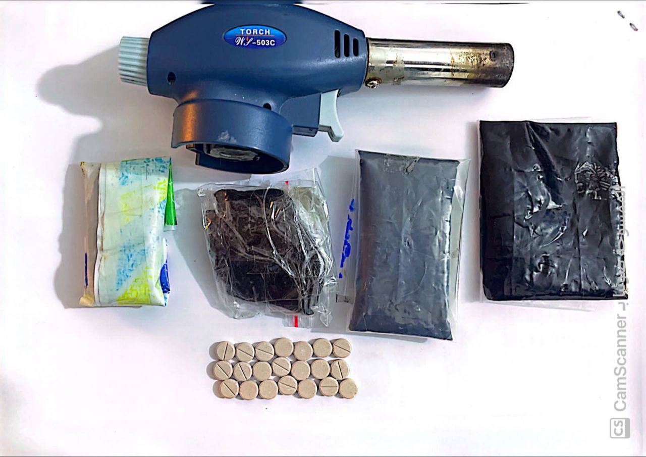 ضبط مسافر أجنبي بحوزته مواد مخدرة في منفذ زرباطية الحدودي