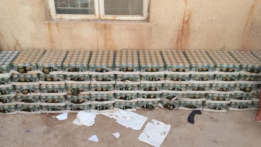 شرطة ميسان احباط محاولة ادخال 1596كارتون مشروبات كحولية